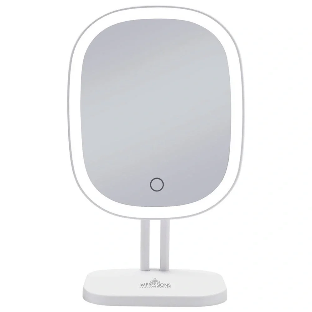 Impressions Vanity Company Touch Highlight White LED‎ Bathroom Makeup Mirror